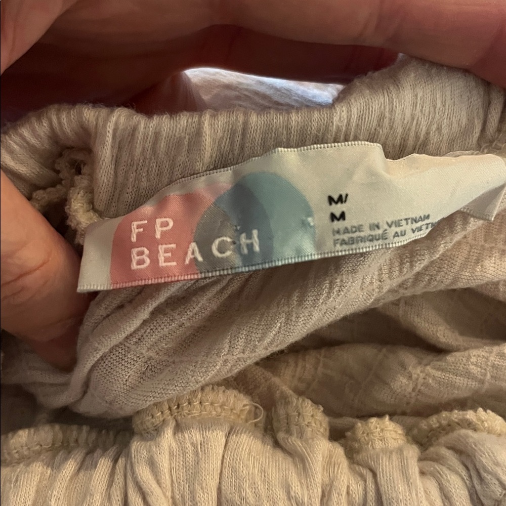 Free People Beach La La Maxi Dress, Salt, size M - Picture 8 of 9